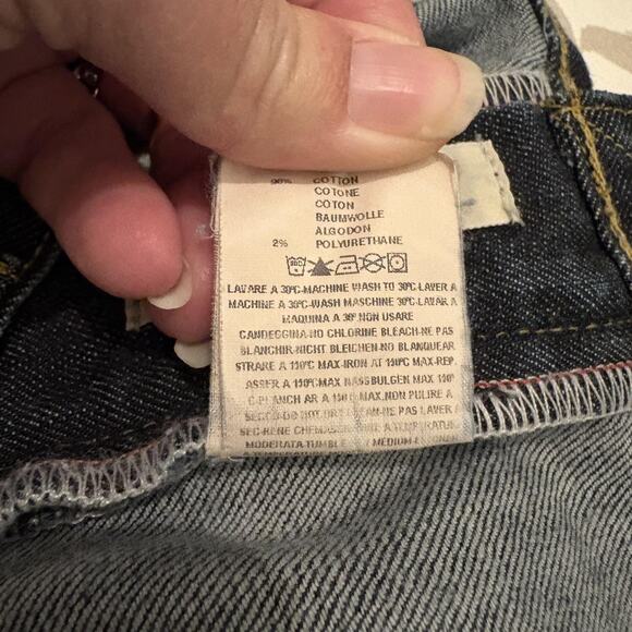 Agave Denim Jeans Mens 40 Blue The Cowboy Classic Boot Cut Made in USA Stretch - Picture 14 of 16